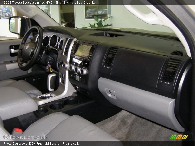 Silver Sky Metallic / Graphite 2008 Toyota Sequoia Limited 4WD