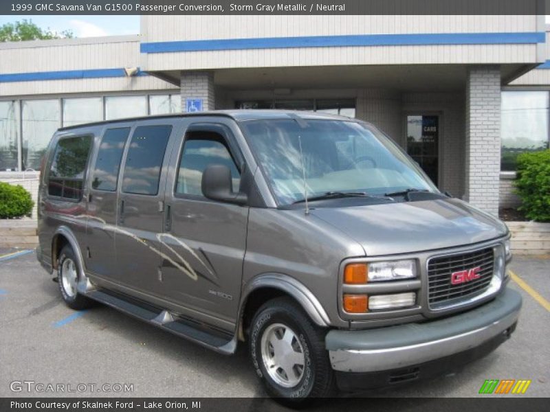 Storm Gray Metallic / Neutral 1999 GMC Savana Van G1500 Passenger Conversion