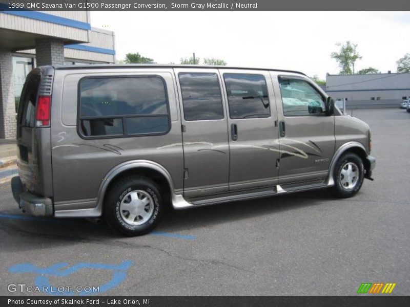 Storm Gray Metallic / Neutral 1999 GMC Savana Van G1500 Passenger Conversion