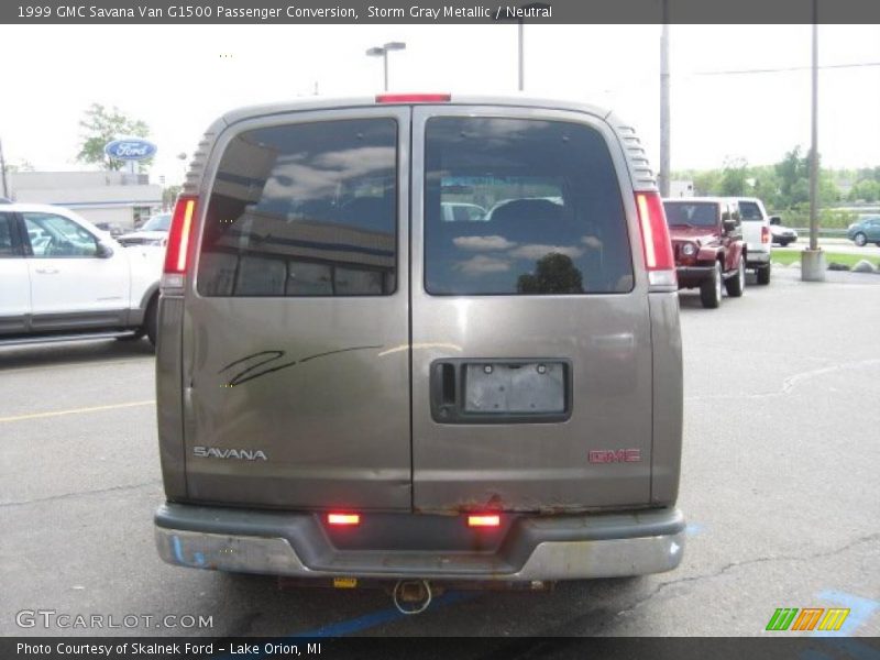 Storm Gray Metallic / Neutral 1999 GMC Savana Van G1500 Passenger Conversion