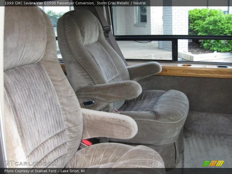 Storm Gray Metallic / Neutral 1999 GMC Savana Van G1500 Passenger Conversion