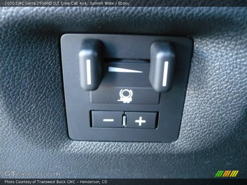 Summit White / Ebony 2010 GMC Sierra 2500HD SLT Crew Cab 4x4