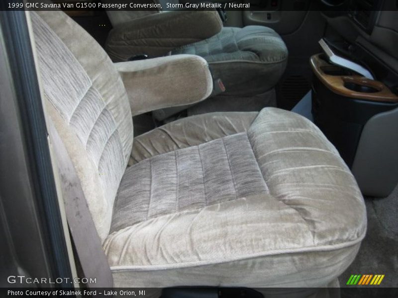 Storm Gray Metallic / Neutral 1999 GMC Savana Van G1500 Passenger Conversion