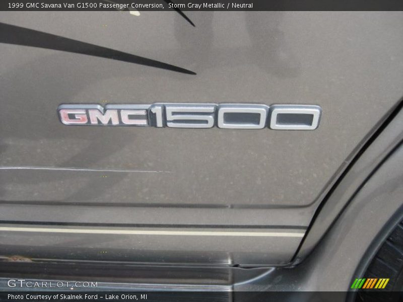 Storm Gray Metallic / Neutral 1999 GMC Savana Van G1500 Passenger Conversion