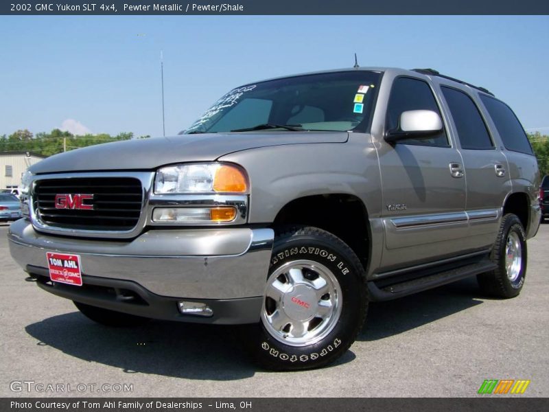 Pewter Metallic / Pewter/Shale 2002 GMC Yukon SLT 4x4