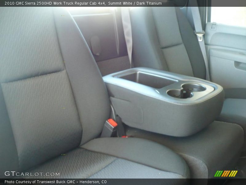 Summit White / Dark Titanium 2010 GMC Sierra 2500HD Work Truck Regular Cab 4x4