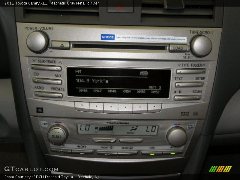 Magnetic Gray Metallic / Ash 2011 Toyota Camry XLE