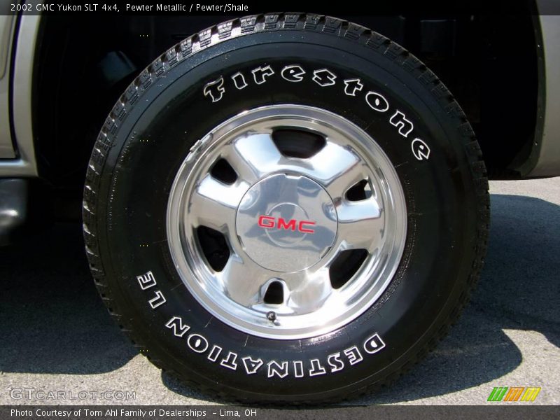 Pewter Metallic / Pewter/Shale 2002 GMC Yukon SLT 4x4