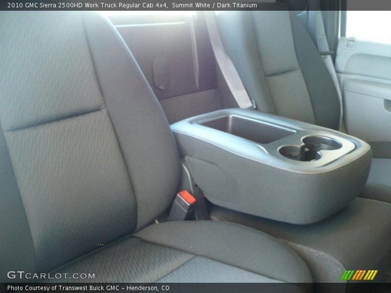 Summit White / Dark Titanium 2010 GMC Sierra 2500HD Work Truck Regular Cab 4x4