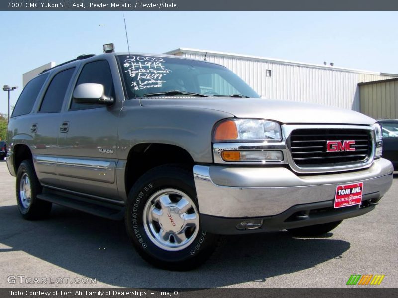 Pewter Metallic / Pewter/Shale 2002 GMC Yukon SLT 4x4