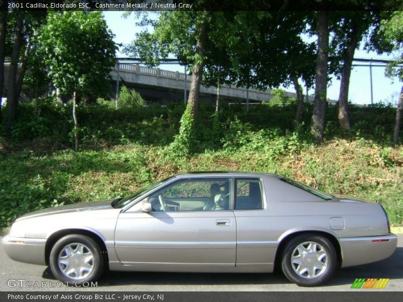 Cashmere Metallic / Neutral Gray 2001 Cadillac Eldorado ESC