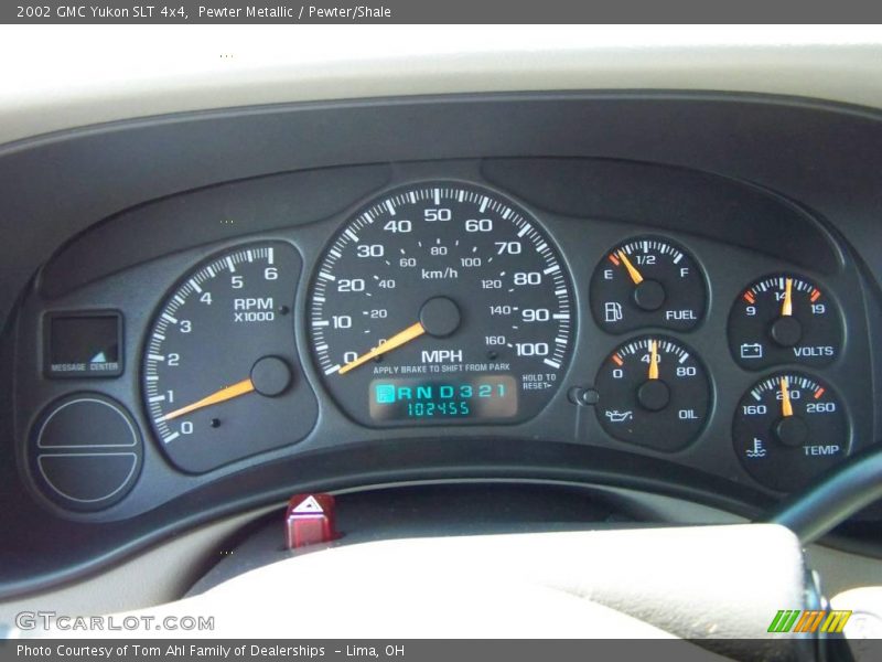 Pewter Metallic / Pewter/Shale 2002 GMC Yukon SLT 4x4