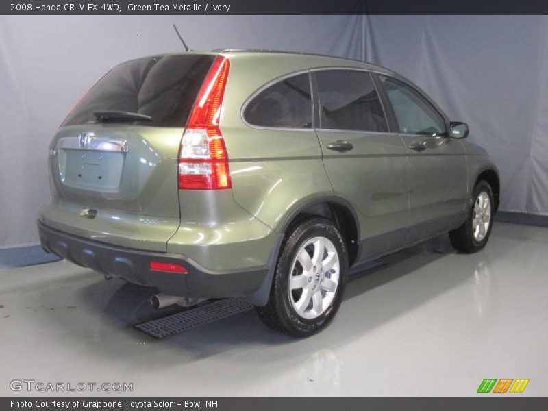 Green Tea Metallic / Ivory 2008 Honda CR-V EX 4WD