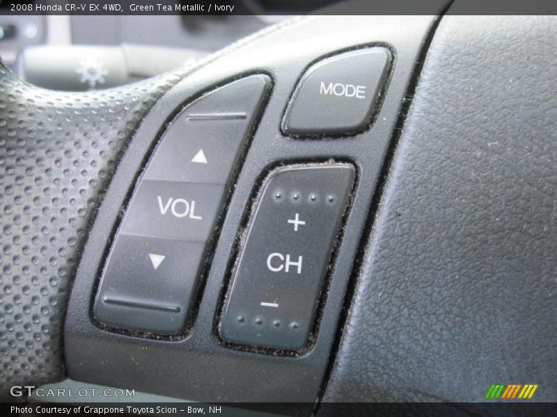 Green Tea Metallic / Ivory 2008 Honda CR-V EX 4WD