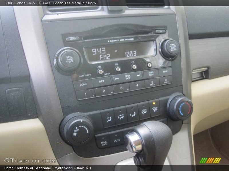 Green Tea Metallic / Ivory 2008 Honda CR-V EX 4WD