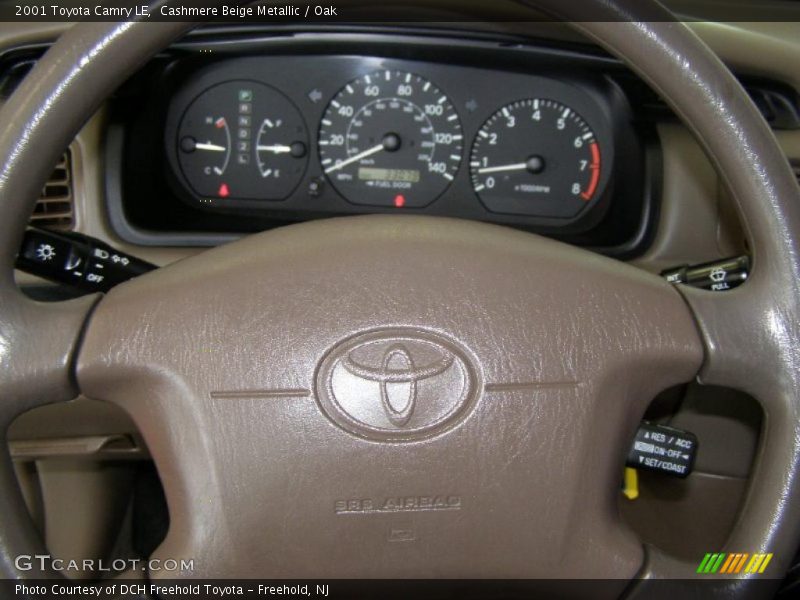Cashmere Beige Metallic / Oak 2001 Toyota Camry LE