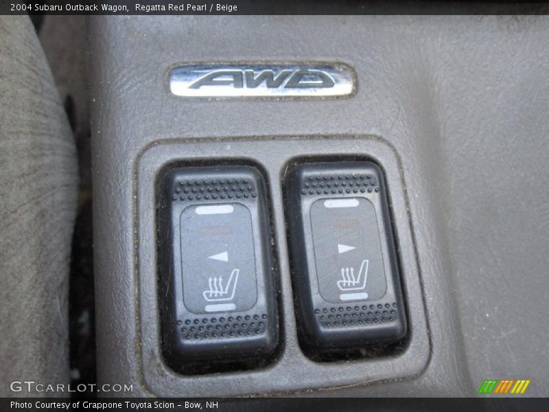Regatta Red Pearl / Beige 2004 Subaru Outback Wagon