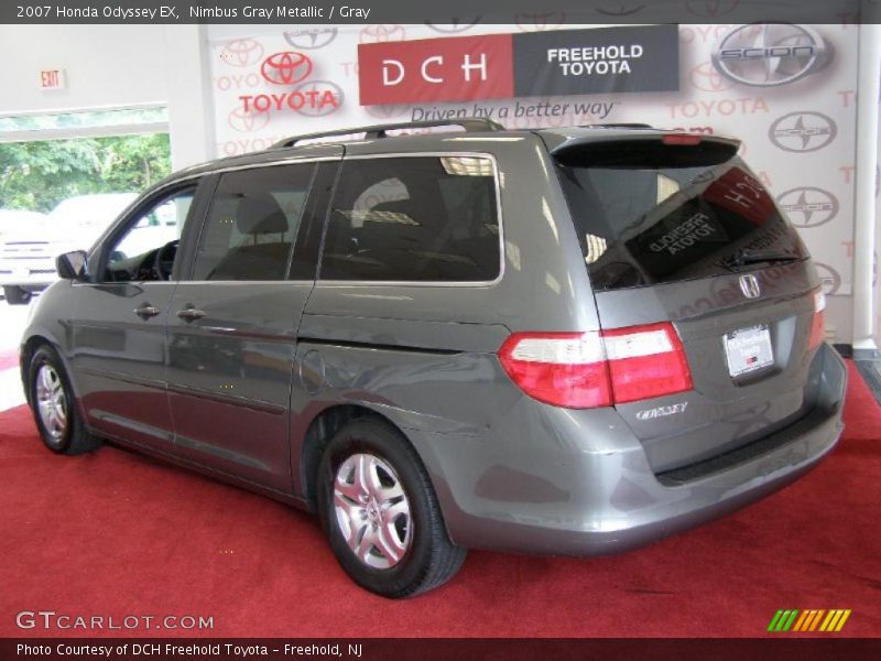Nimbus Gray Metallic / Gray 2007 Honda Odyssey EX