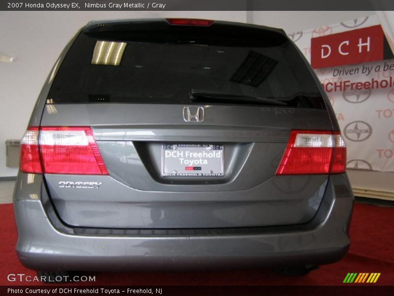 Nimbus Gray Metallic / Gray 2007 Honda Odyssey EX