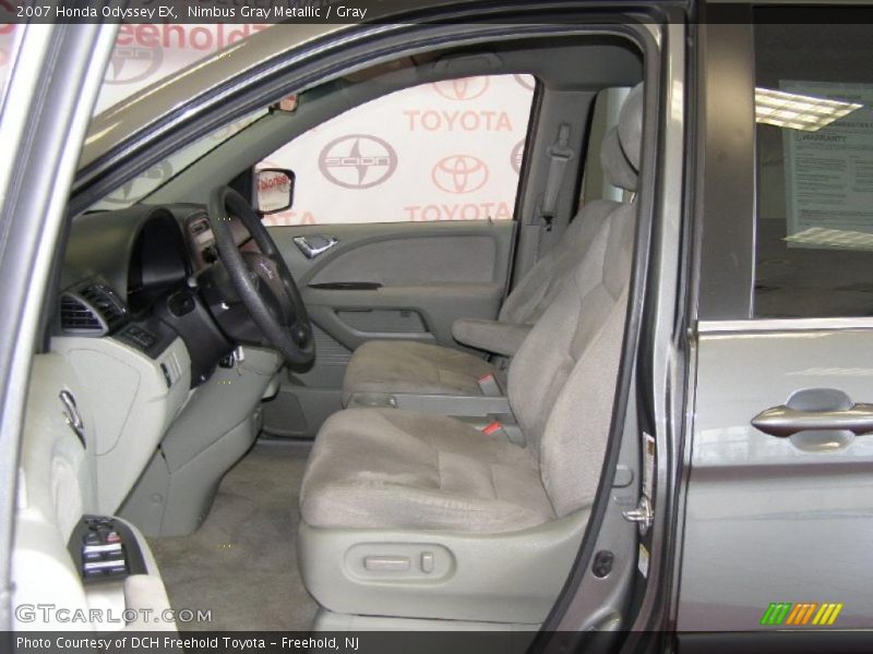 Nimbus Gray Metallic / Gray 2007 Honda Odyssey EX