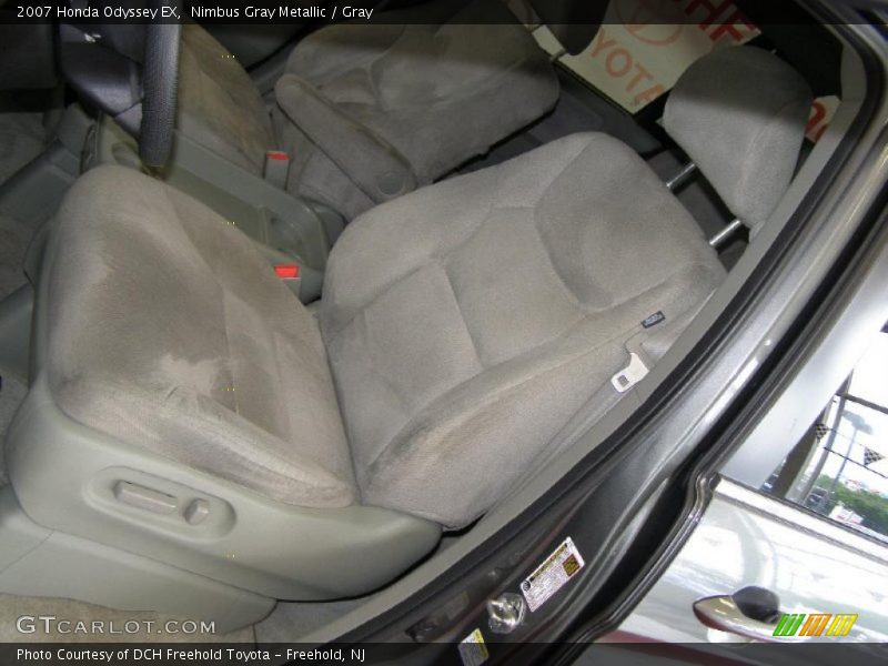 Nimbus Gray Metallic / Gray 2007 Honda Odyssey EX