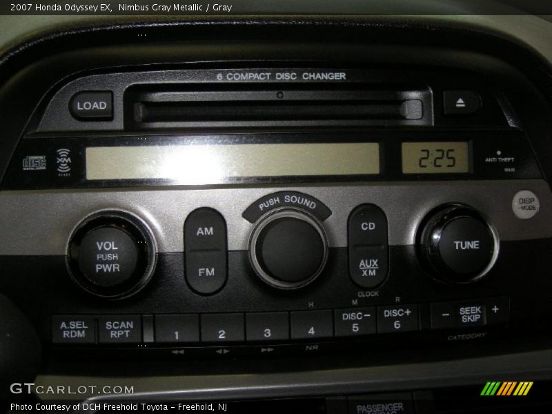Nimbus Gray Metallic / Gray 2007 Honda Odyssey EX