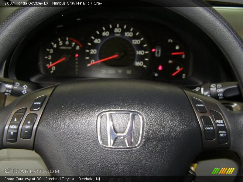 Nimbus Gray Metallic / Gray 2007 Honda Odyssey EX
