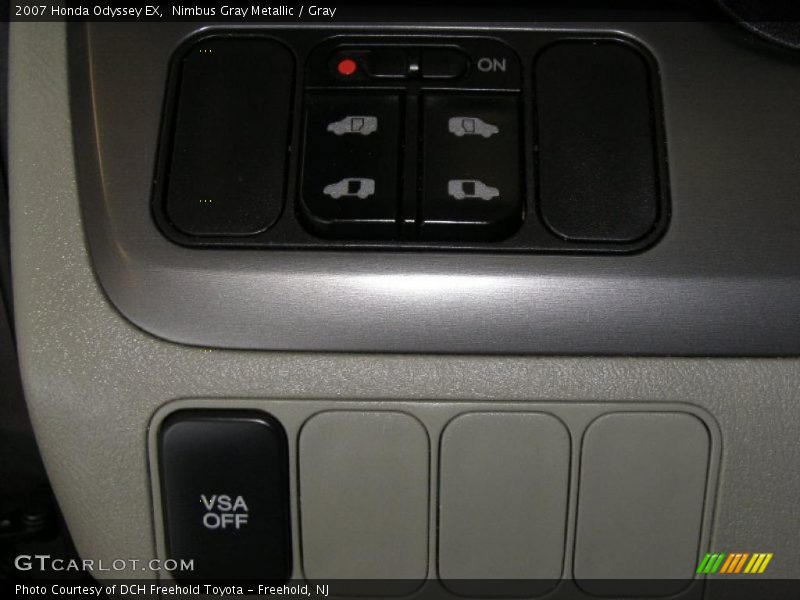Nimbus Gray Metallic / Gray 2007 Honda Odyssey EX
