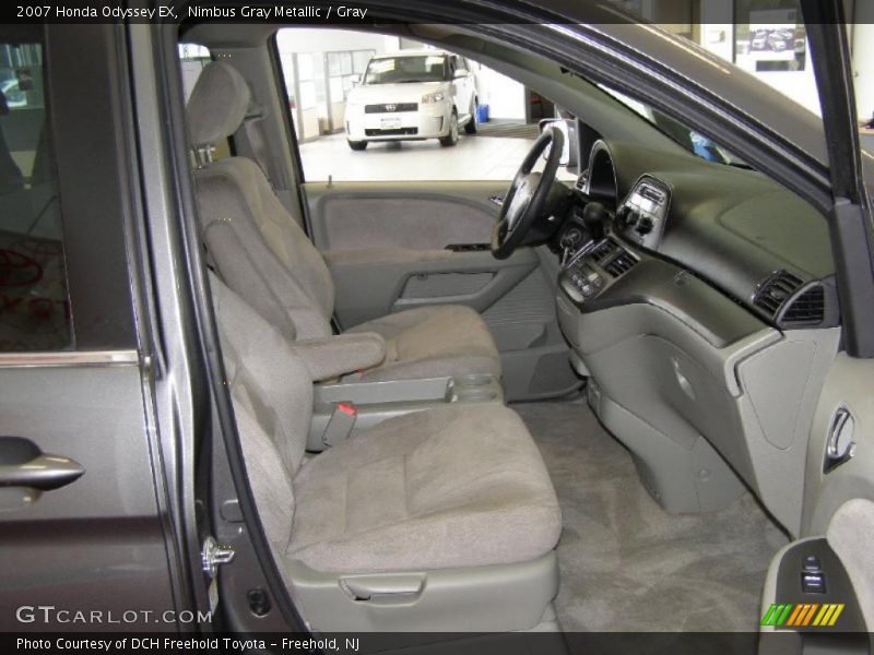 Nimbus Gray Metallic / Gray 2007 Honda Odyssey EX