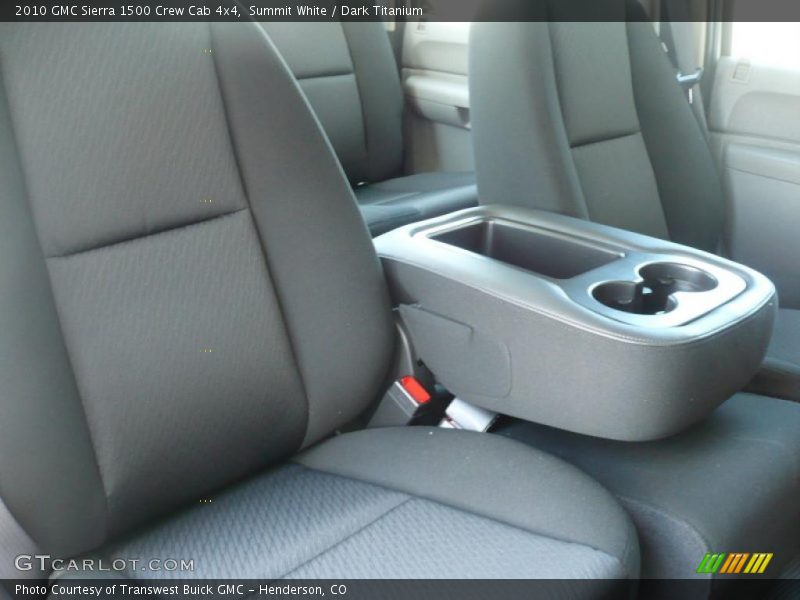 Summit White / Dark Titanium 2010 GMC Sierra 1500 Crew Cab 4x4