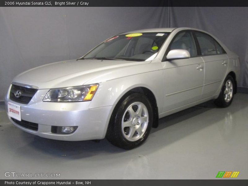 Bright Silver / Gray 2006 Hyundai Sonata GLS