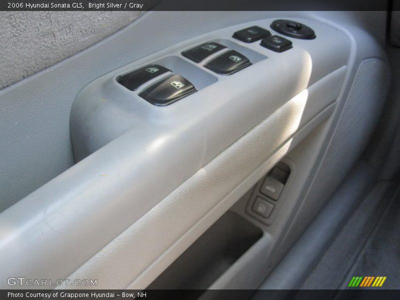 Bright Silver / Gray 2006 Hyundai Sonata GLS