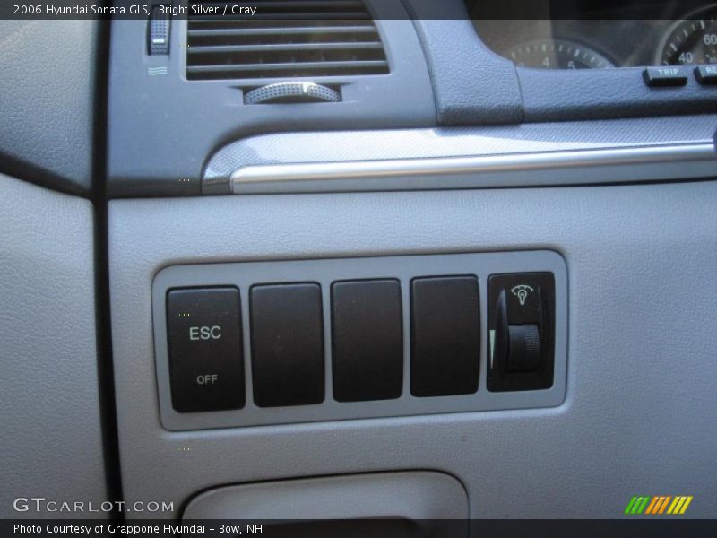 Bright Silver / Gray 2006 Hyundai Sonata GLS