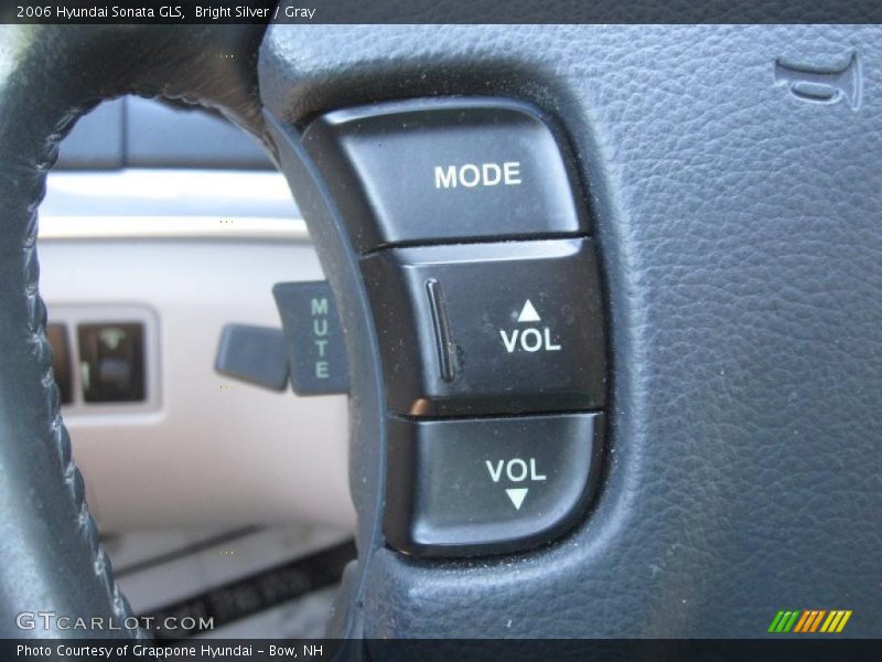 Bright Silver / Gray 2006 Hyundai Sonata GLS