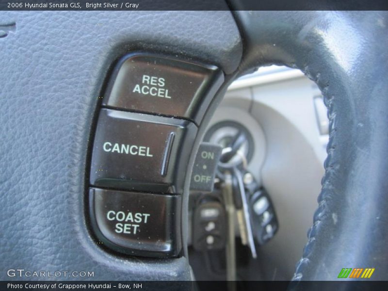 Bright Silver / Gray 2006 Hyundai Sonata GLS