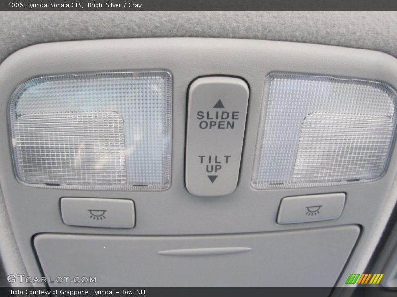 Bright Silver / Gray 2006 Hyundai Sonata GLS