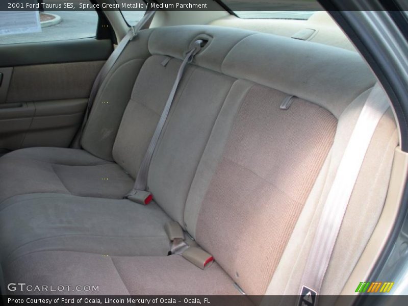 Spruce Green Metallic / Medium Parchment 2001 Ford Taurus SES