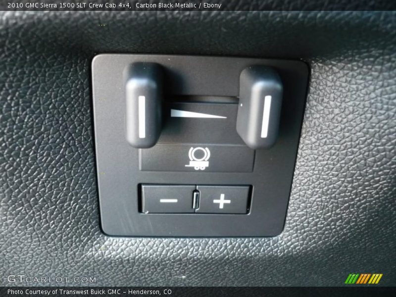 Carbon Black Metallic / Ebony 2010 GMC Sierra 1500 SLT Crew Cab 4x4