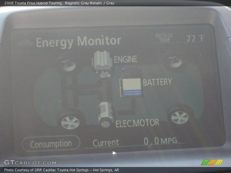 Magnetic Gray Metallic / Gray 2008 Toyota Prius Hybrid Touring