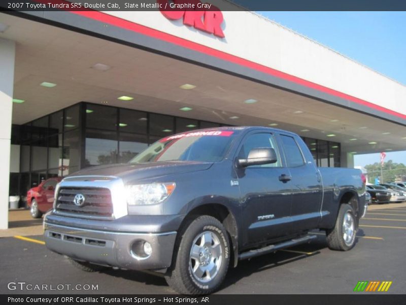 Slate Metallic / Graphite Gray 2007 Toyota Tundra SR5 Double Cab