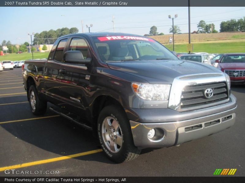 Slate Metallic / Graphite Gray 2007 Toyota Tundra SR5 Double Cab