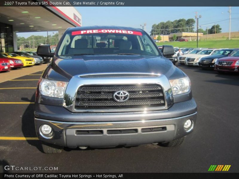 Slate Metallic / Graphite Gray 2007 Toyota Tundra SR5 Double Cab