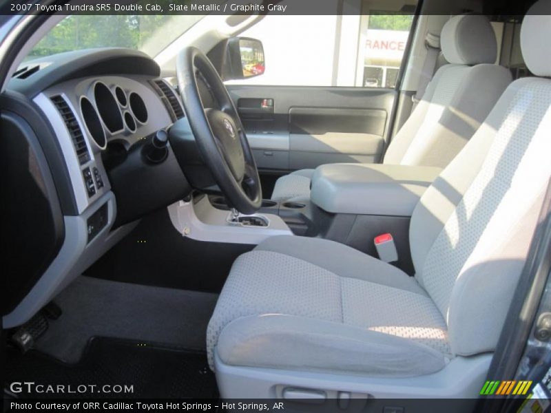 Slate Metallic / Graphite Gray 2007 Toyota Tundra SR5 Double Cab