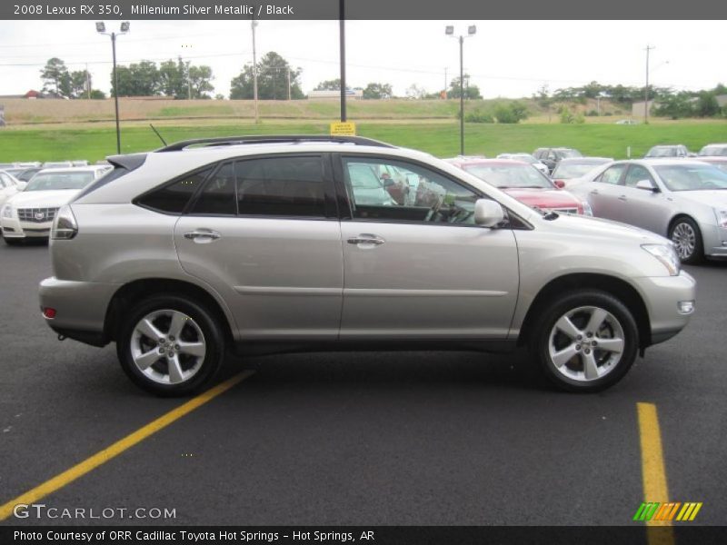 Millenium Silver Metallic / Black 2008 Lexus RX 350