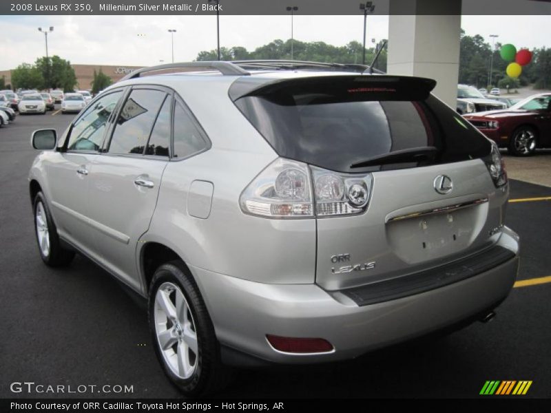 Millenium Silver Metallic / Black 2008 Lexus RX 350