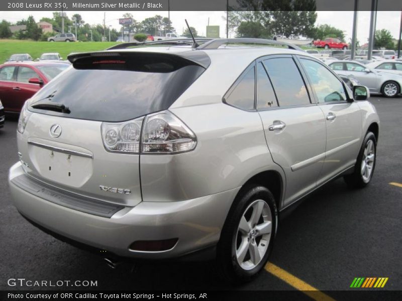 Millenium Silver Metallic / Black 2008 Lexus RX 350