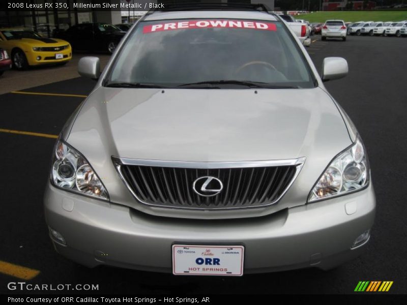 Millenium Silver Metallic / Black 2008 Lexus RX 350