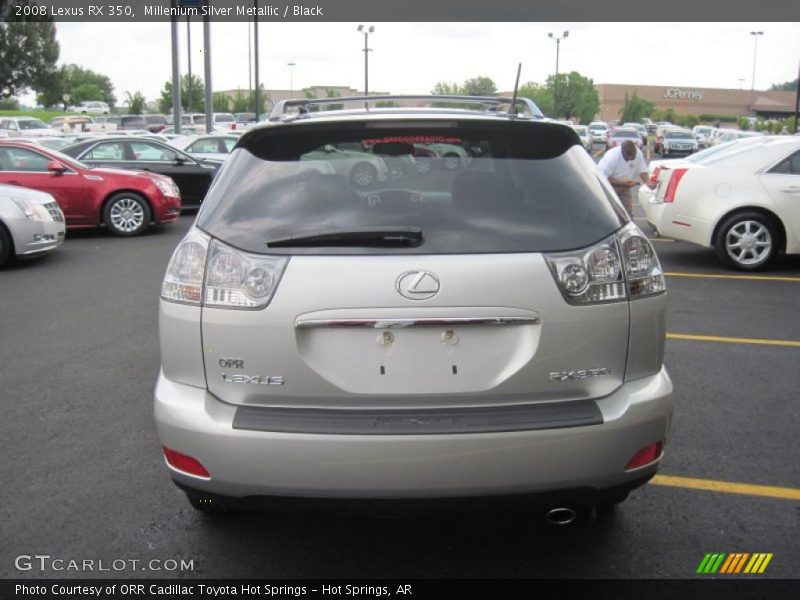 Millenium Silver Metallic / Black 2008 Lexus RX 350