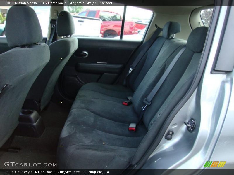 Magnetic Gray / Charcoal 2009 Nissan Versa 1.8 S Hatchback