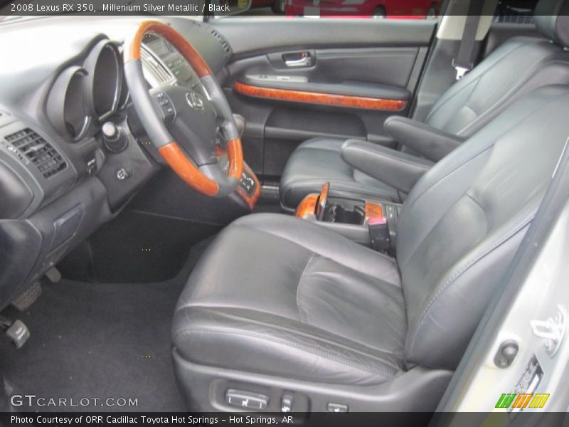 Millenium Silver Metallic / Black 2008 Lexus RX 350